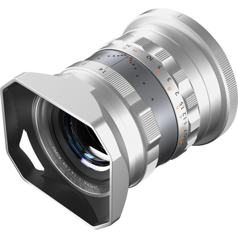 Thypoch Objectif Simera 28mm f/1.4 Silver - Monture Z - Thypoch - Prophot