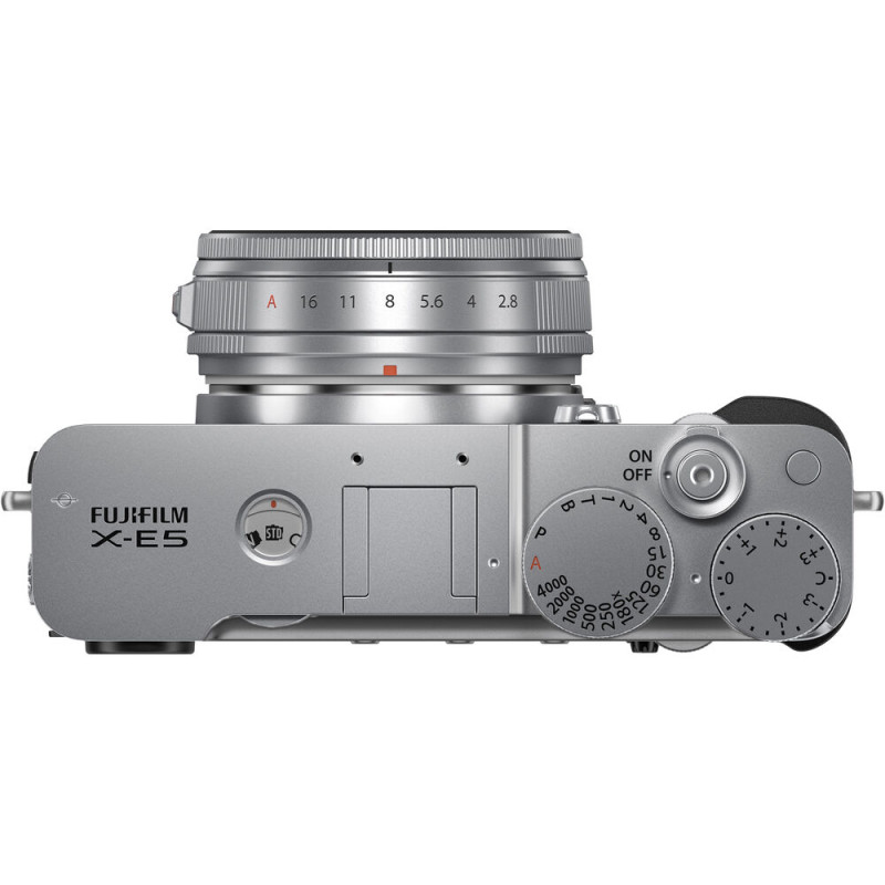 Fujifilm Kit X-E5 Silver avec Objectif XF 23mm f/2.8 R WR - Fujifilm - Prophot