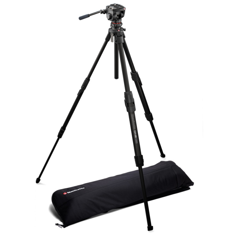 Manfrotto Trépied One Aluminium avec Rotule Fluide 500X - Manfrotto - Prophot