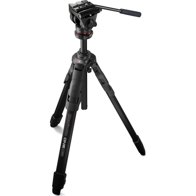 Manfrotto Trépied One Aluminium avec Rotule Fluide 500X - Manfrotto - Prophot