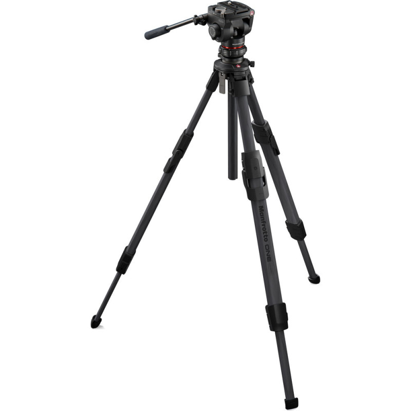 Manfrotto Trépied One Carbone avec Rotule Fluide 500X - Manfrotto - Prophot