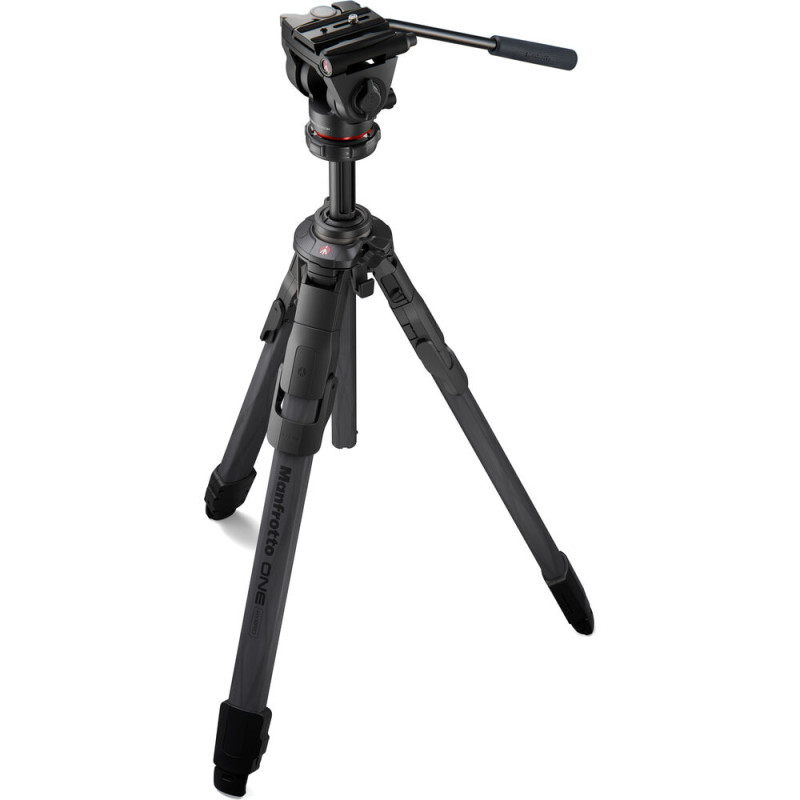 Manfrotto Trépied One Carbone avec Rotule Fluide 500X - Manfrotto - Prophot