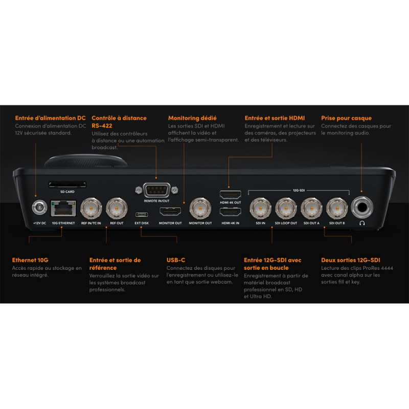 Blackmagic HyperDeck Shuttle 4K Pro - Blackmagicdesign - Prophot