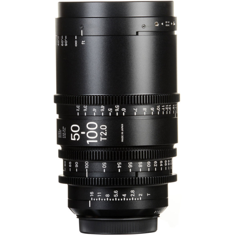 Sigma Objectif Cine 50-100mm T2 F/CE Monture Canon EF - Feet - Sigma - Prophot