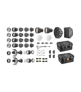 Godox KNOWLED MS60Bi 4K Bicolor - Kit 4 Torches LED