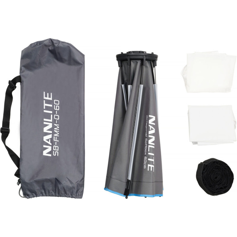 Nanlite Softbox Octa 60cm pour Forza 60 / 150 - Nanlite - Prophot