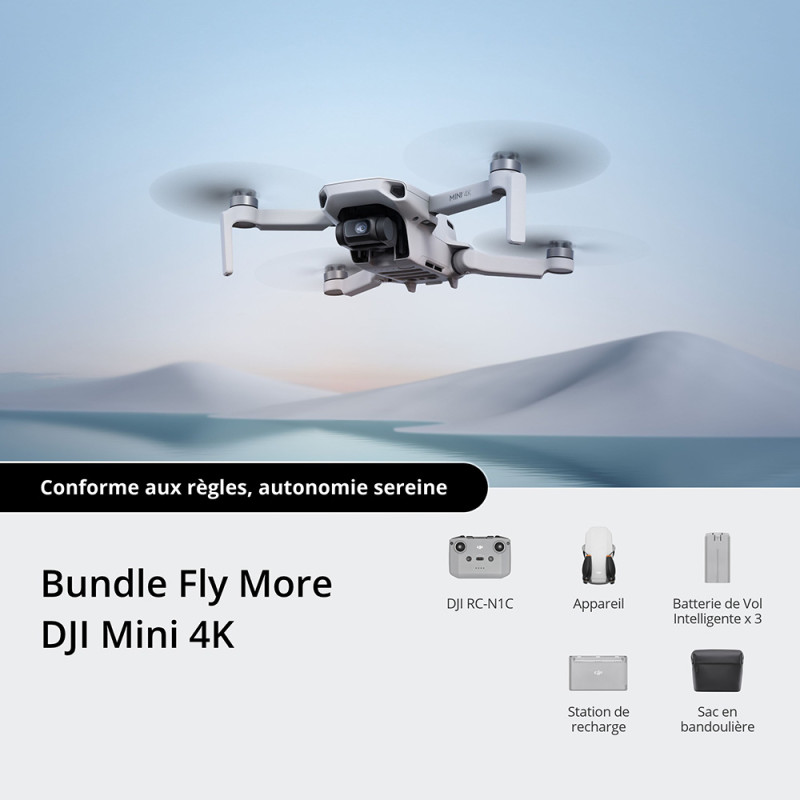 Dji Drone Mini 4K Fly More Combo - DJI - Prophot