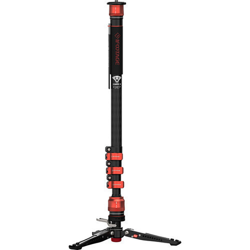 Ifootage Monopode Cobra 3 avec mini-trépied à pédale - Carbone - iFootage  - Prophot