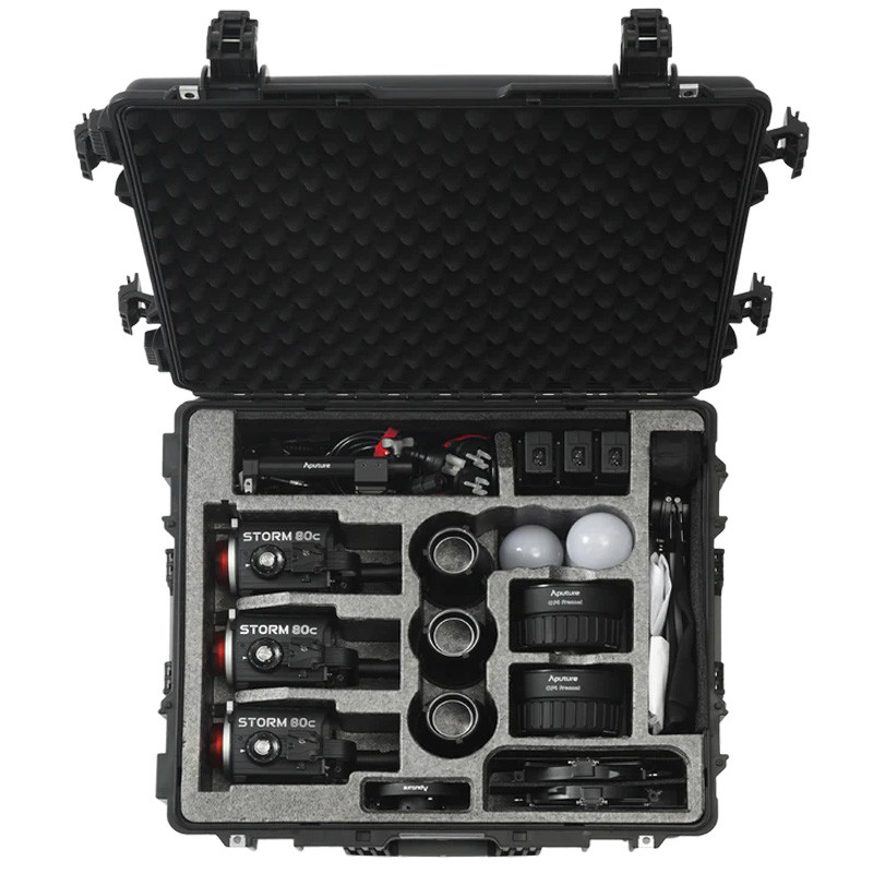 Aputure Kit de 3 Torches STORM 80c - Aputure - Prophot