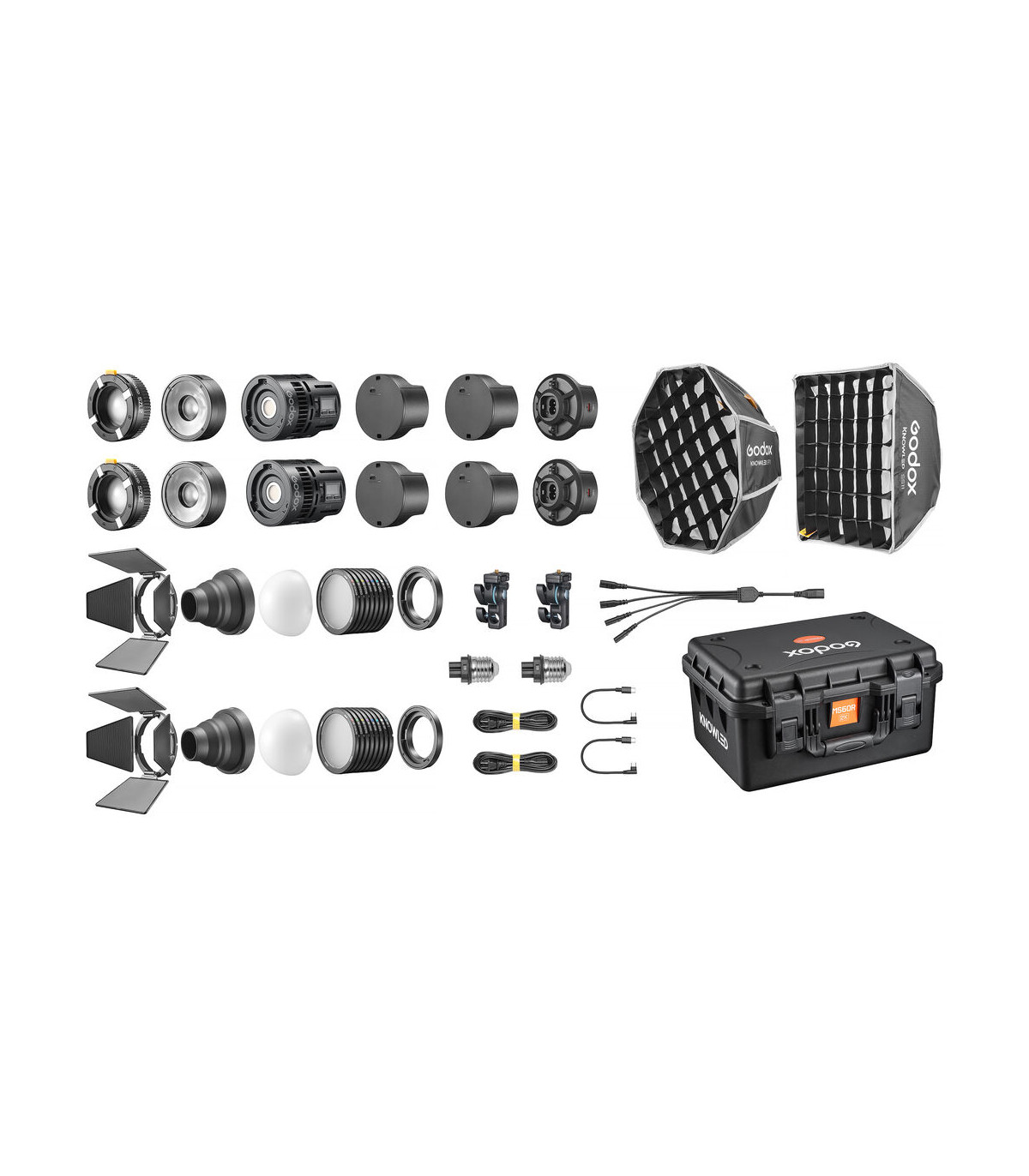 Godox Kit KNOWLED MS60R 2K - Kit 2 Torches - Godox - Prophot