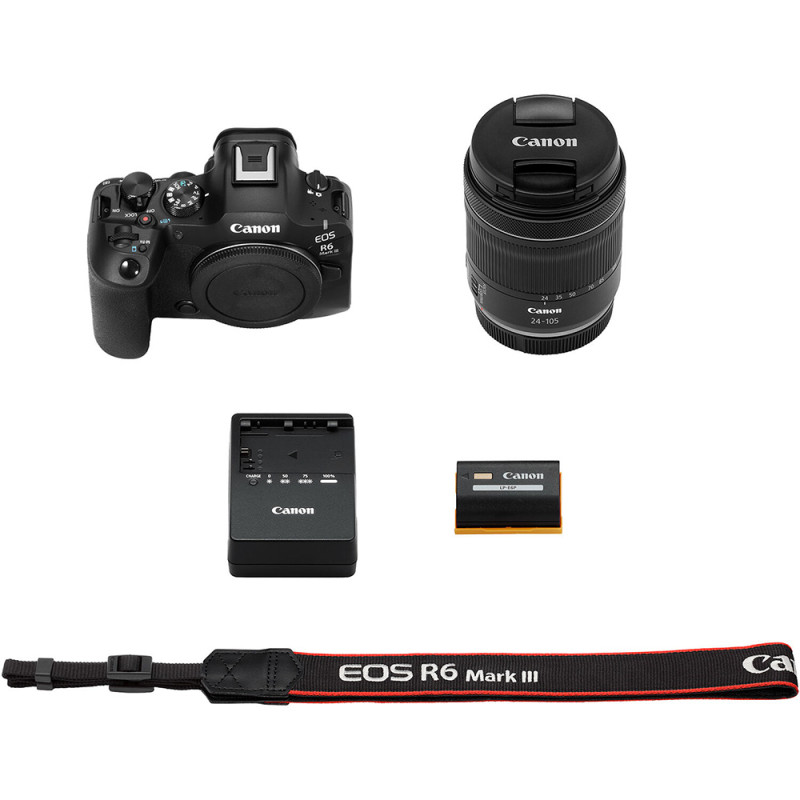 Canon Kit EOS R6 Mark III avec Objectif RF 24-105mm f/4-7.1 IS STM - Canon - Prophot