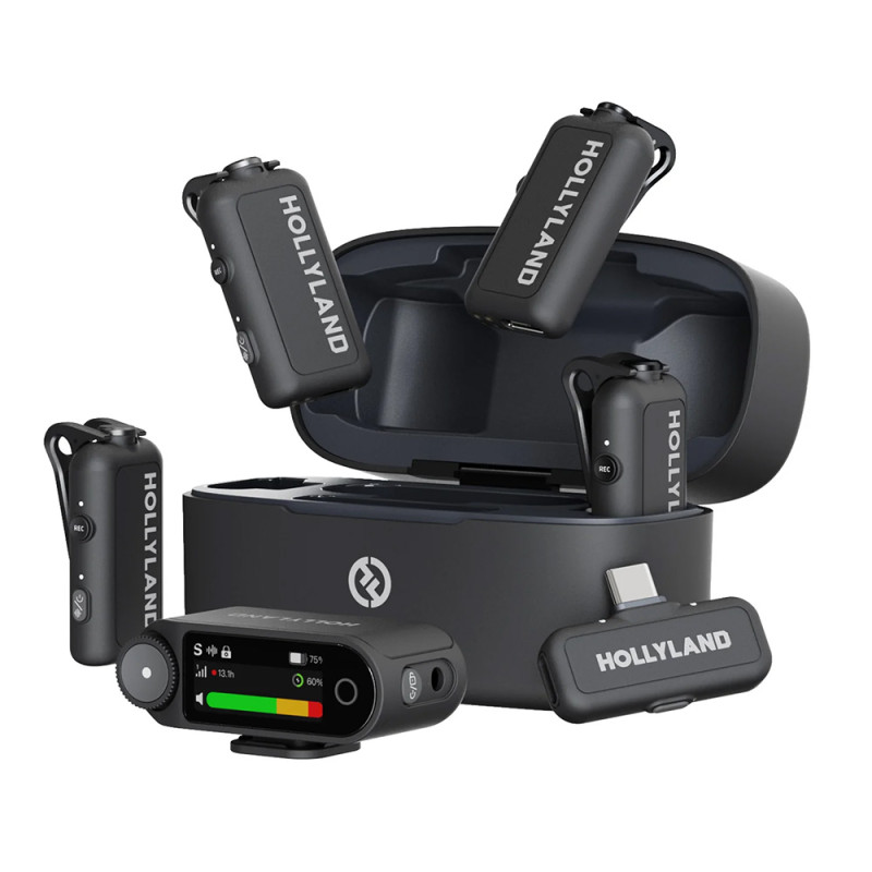 Hollyland Kit Microphone sans fil Lark Max 2 Ultimate Combo - Hollyland - Prophot