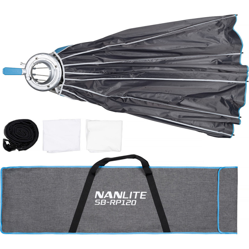 Nanlite Softbox Rapid Parabolic SB-RP120 - Nanlite - Prophot