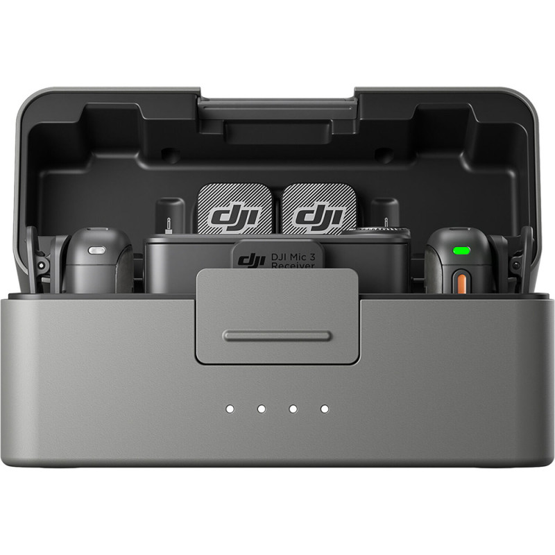 Dji Microphone sans fil Mic 3 (2TX - 1RX - Boîtier de Recharge) - DJI - Prophot