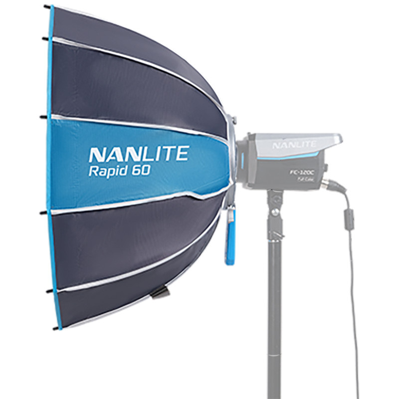 Nanlite Softbox Rapid 60 - Monture FM - Nanlite - Prophot