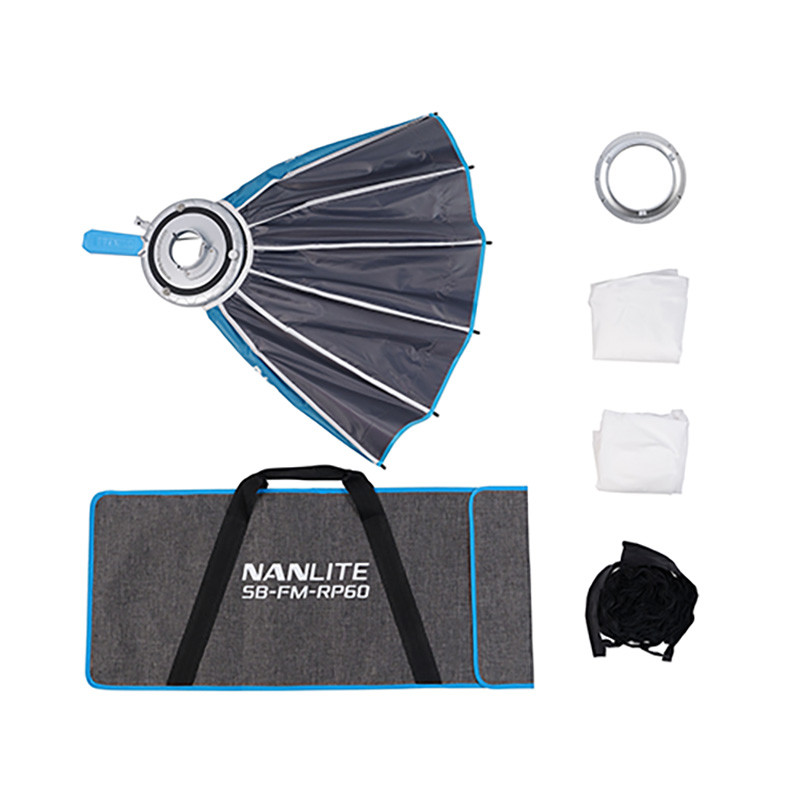 Nanlite Softbox Rapid 60 - Monture FM - Nanlite - Prophot