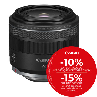 Canon Objectif RF 24mm F1.8 Macro IS STM