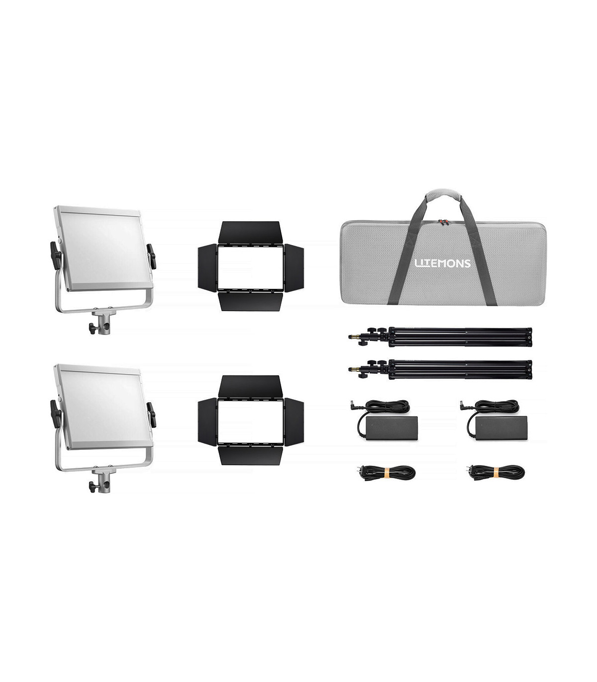 Godox Kit 2 Panneaux LED Litemons LP600R RGB - K2 - Godox - Prophot