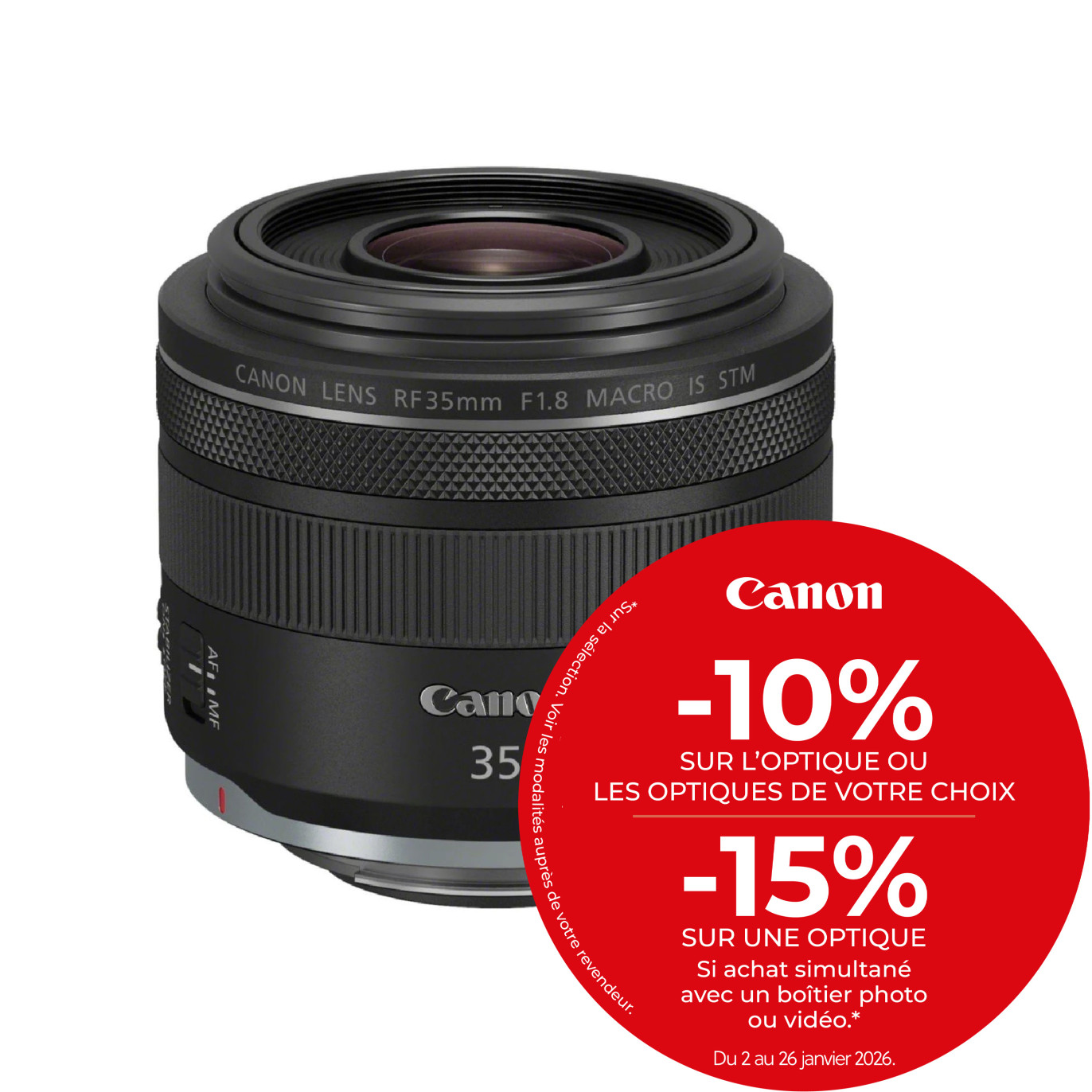 Canon Objectif RF 35mm f/1.8 IS Macro - Canon - Prophot