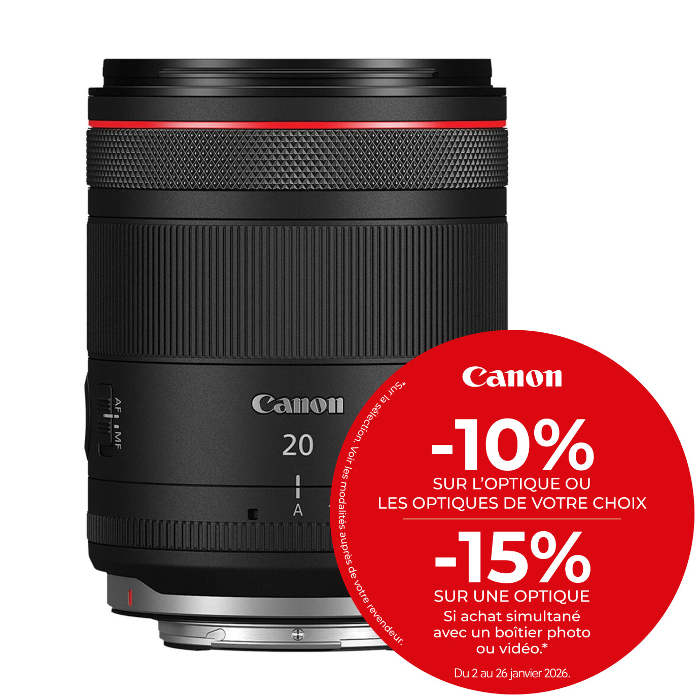 Canon Objectif RF 20mm f/1.4L VCM - Canon - Prophot