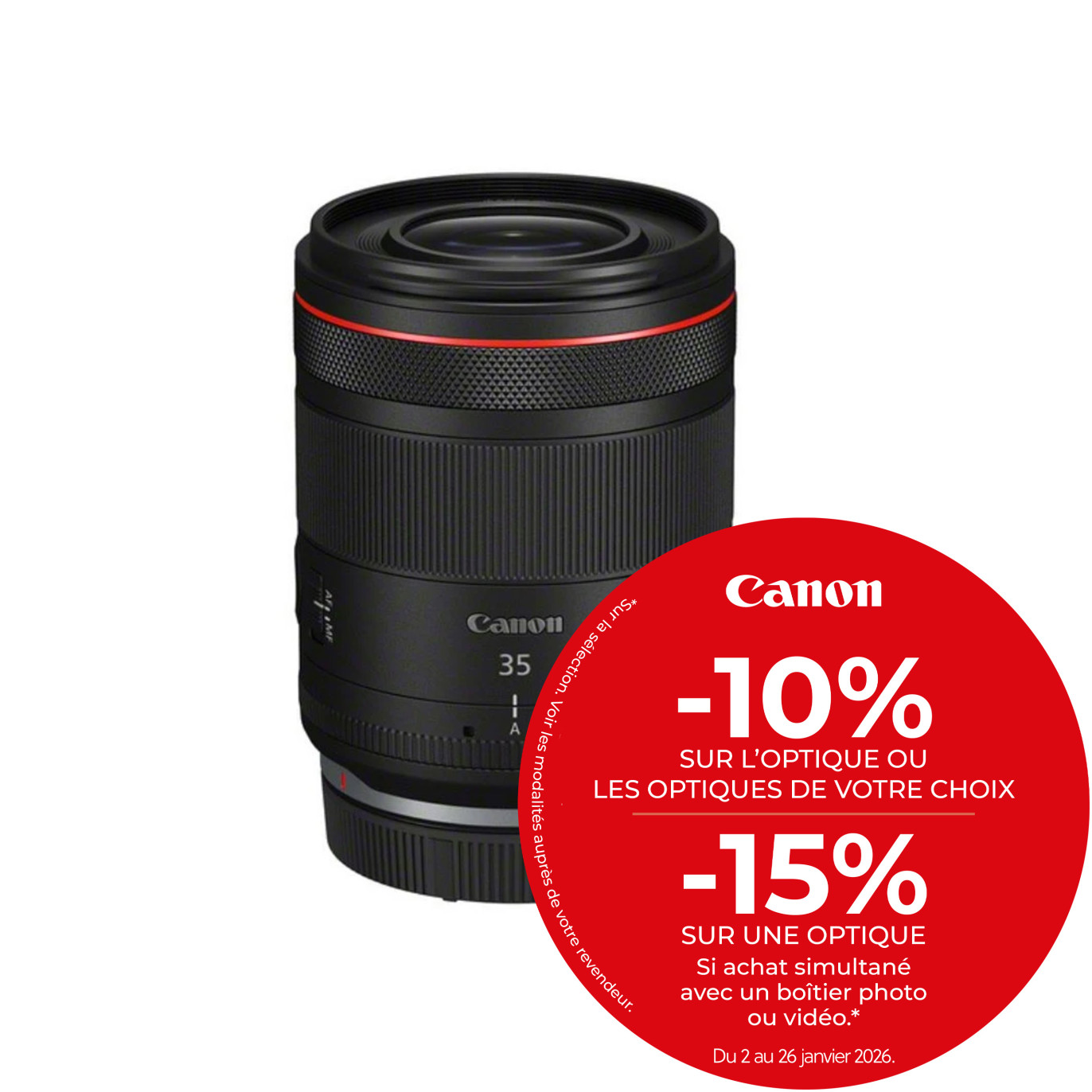 Canon Objectif RF 35mm F1.4L VCM - Canon - Prophot