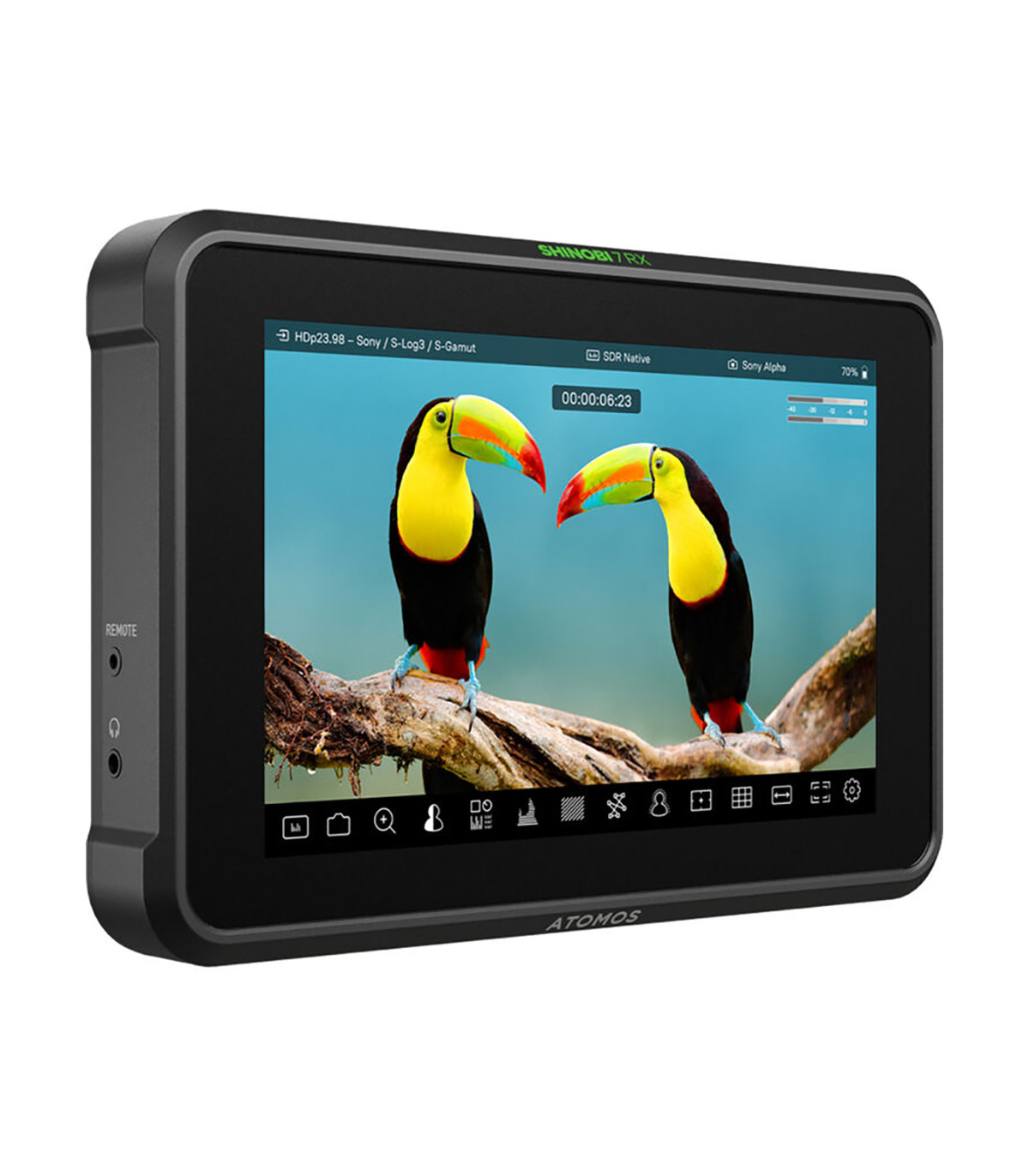 Atomos Moniteur Récepteur 7" sans fil Shinobi 7 RX HDR HDMI / SDI - Atomos - Prophot