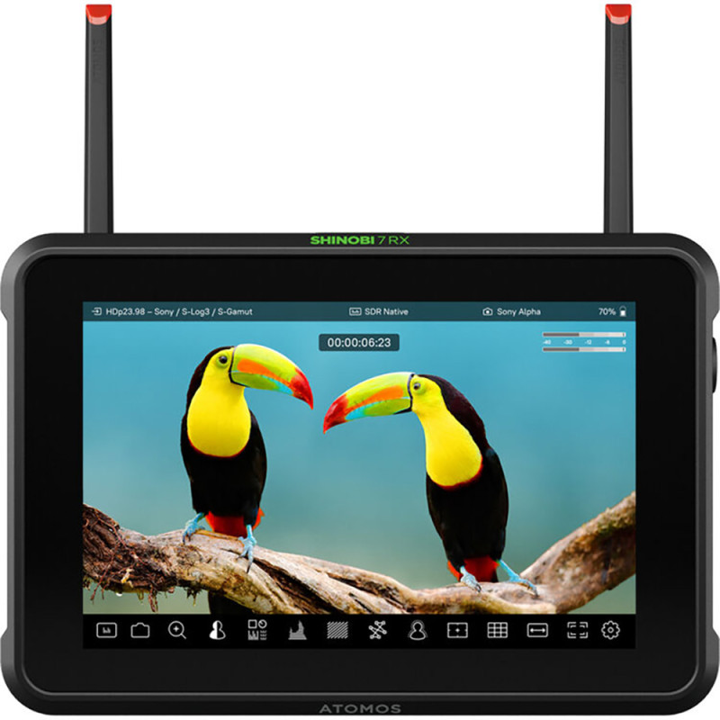 Atomos Moniteur Récepteur 7" sans fil Shinobi 7 RX HDR HDMI / SDI - Atomos - Prophot