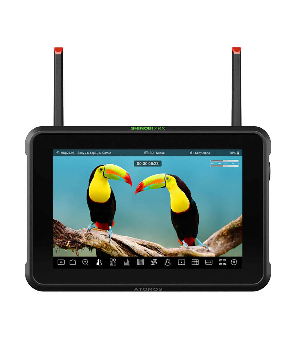 Atomos Moniteur Récepteur 7" sans fil Shinobi 7 RX HDR HDMI / SDI - Atomos - Prophot