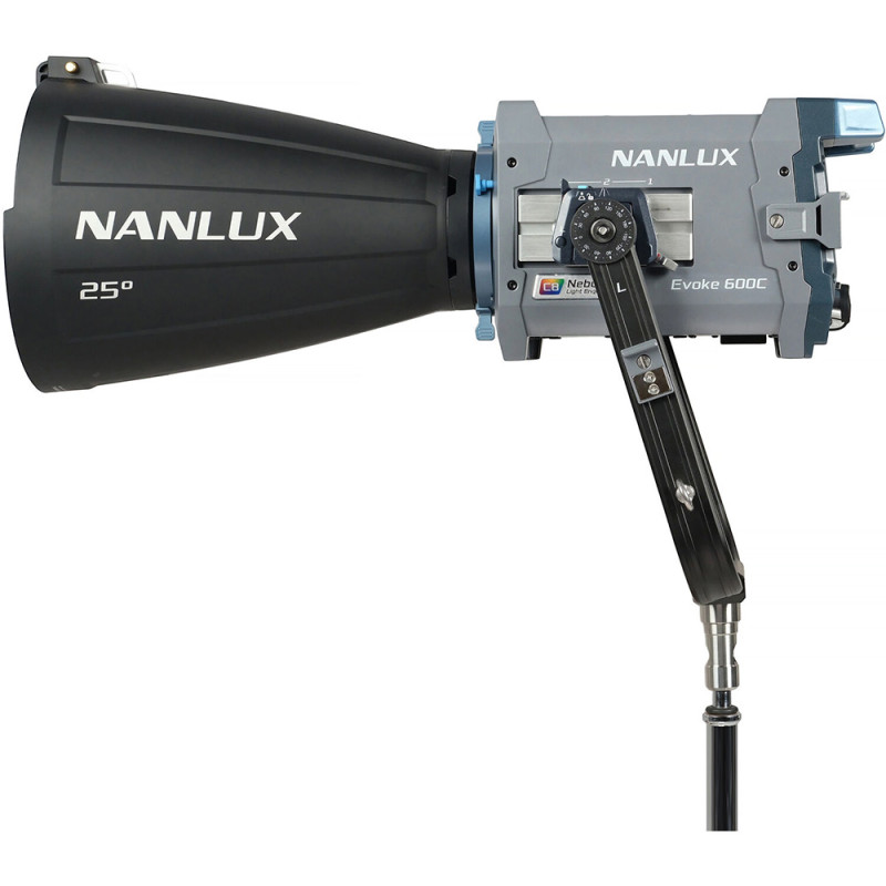 Nanlux Kit Torche LED Evoke 600C avec Réflecteur 25° et Trolley - Nanlux - Prophot