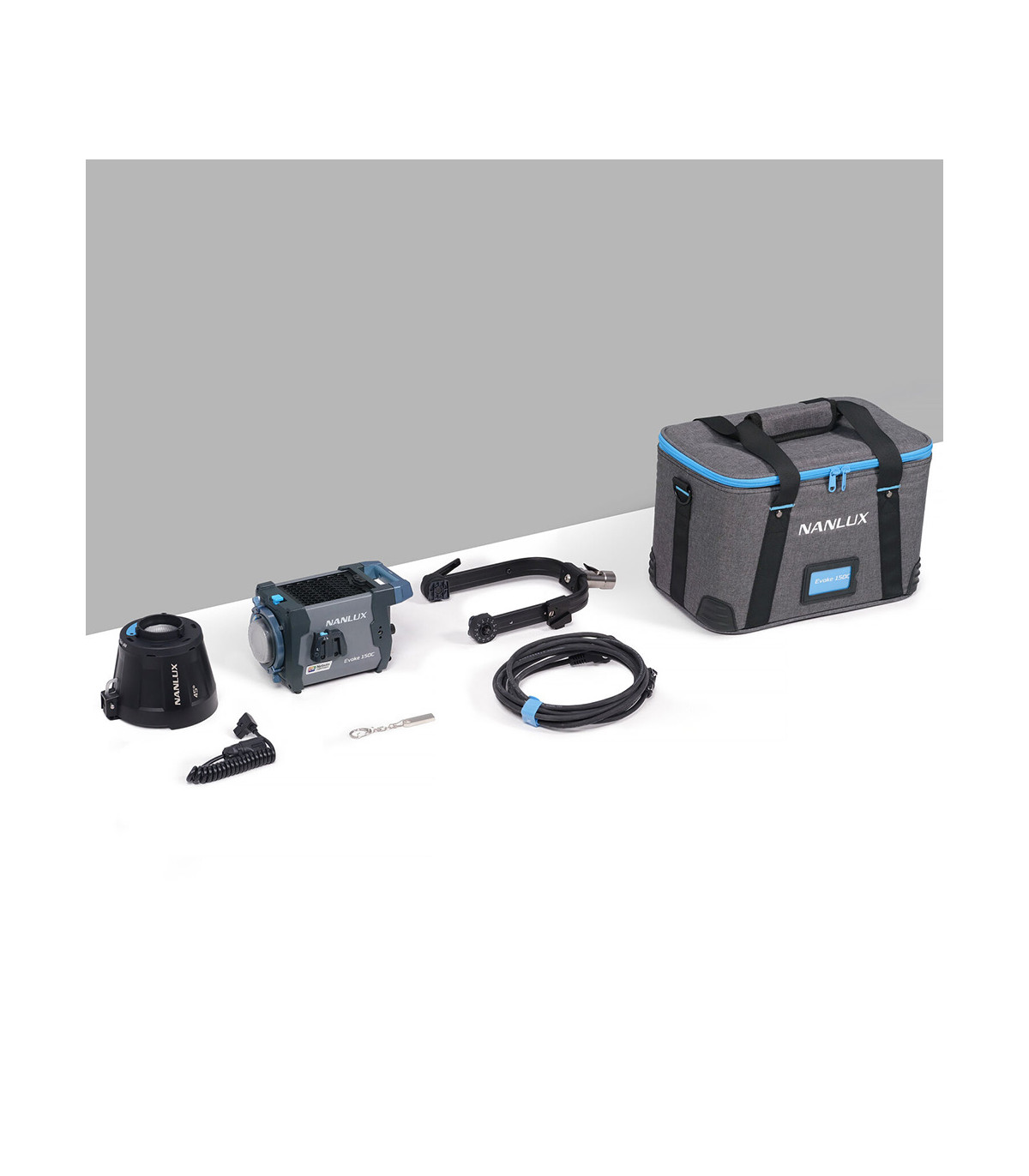 Nanlux Torche LED Evoke 150C avec Réflecteur 45° et Sac - Nanlux - Prophot