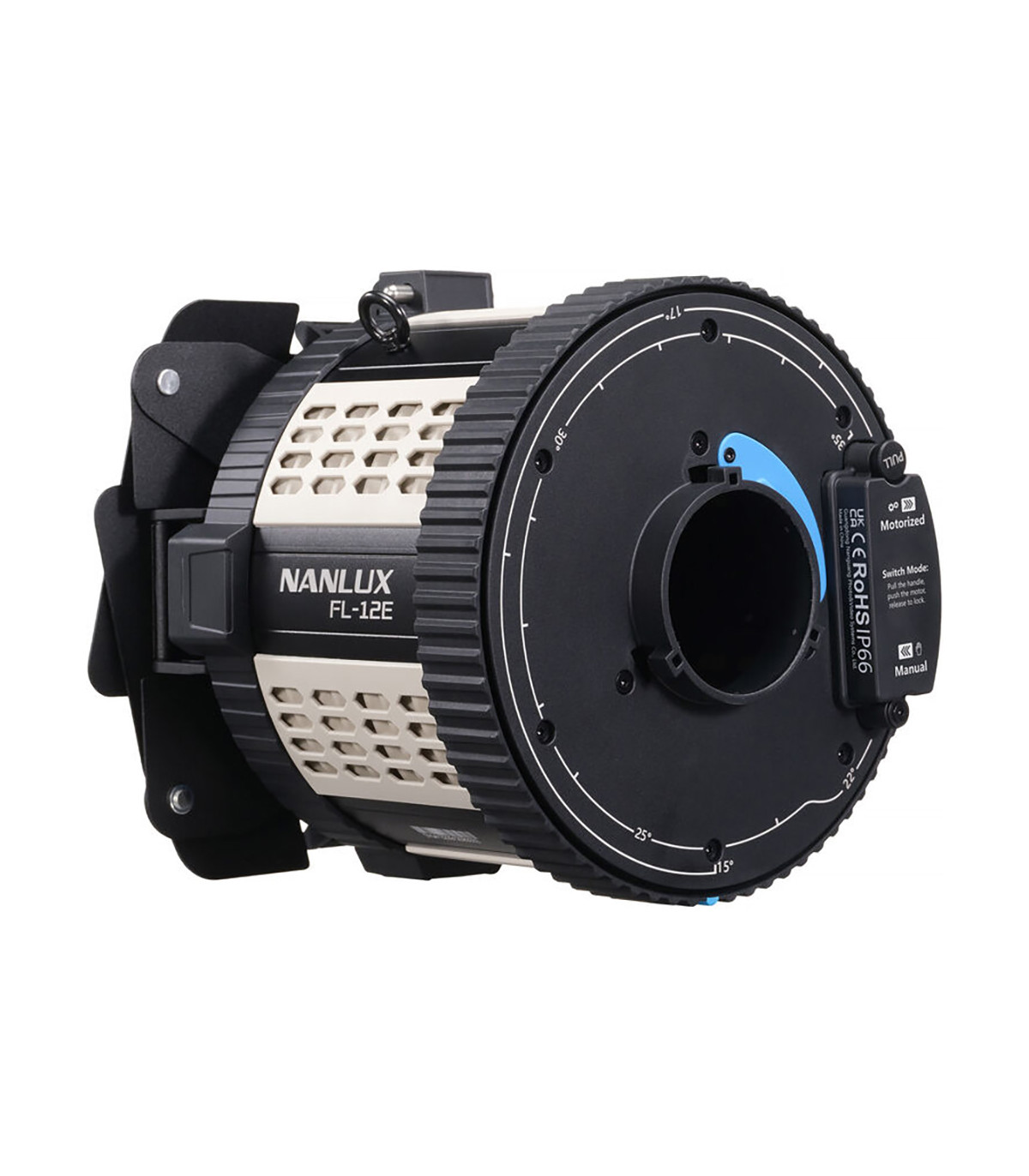 Nanlux Fresnel FL-12E Motorisée pour Evoke 150C - Nanlux - Prophot