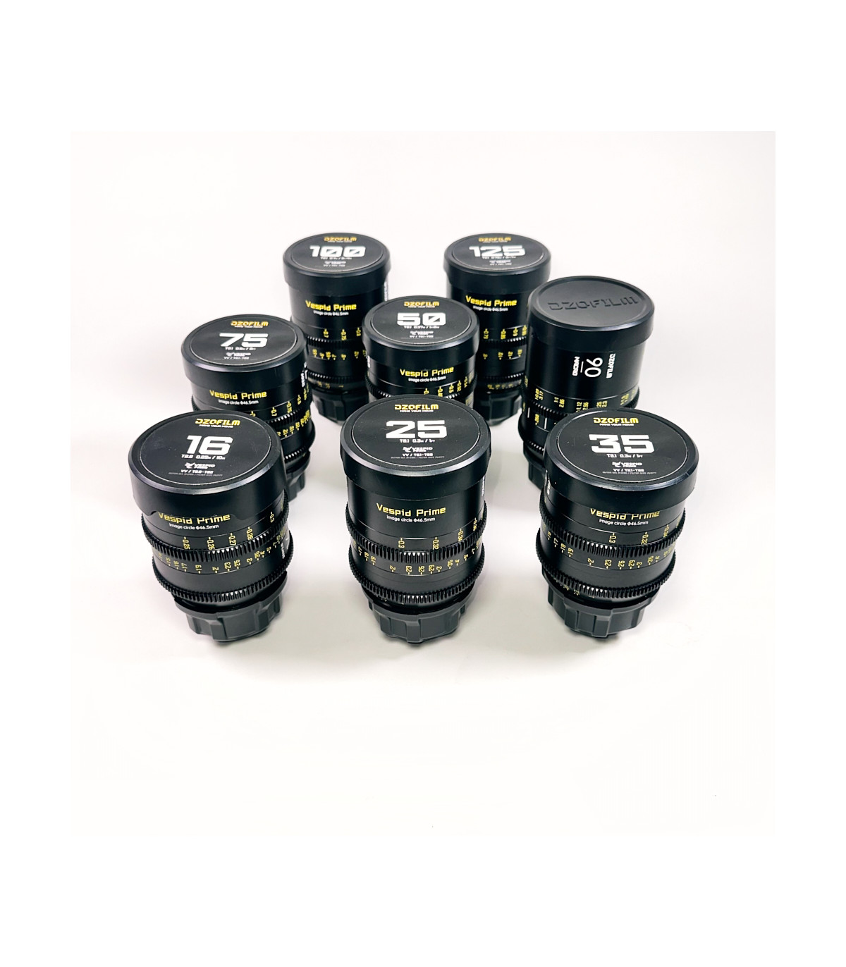 Occasion - DZOFilm Objectifs Série Vespid Prime 16-25-35-50-75-100-125mm et 90mm Macro - DZOFilm - Prophot