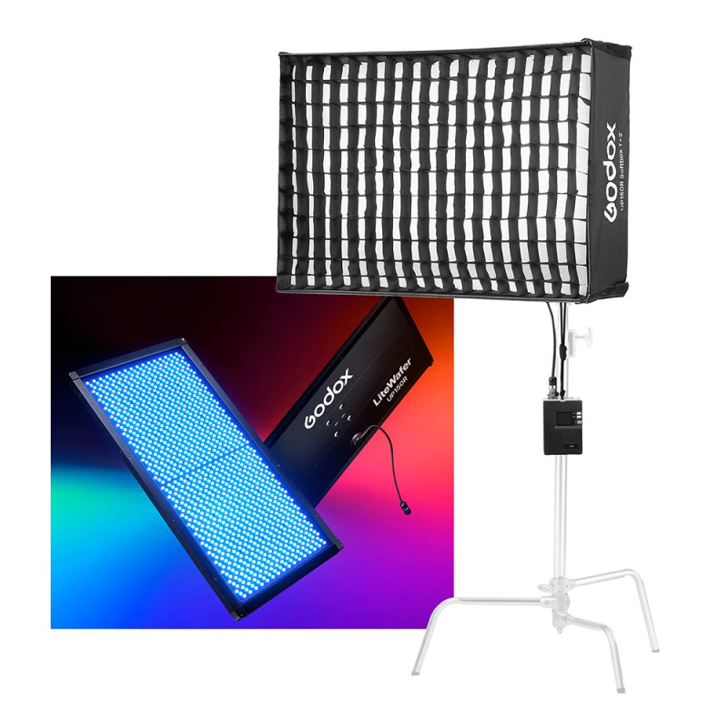 Godox Panneau LED LiteWafer UP150R Ultra-Slim - Godox - Prophot