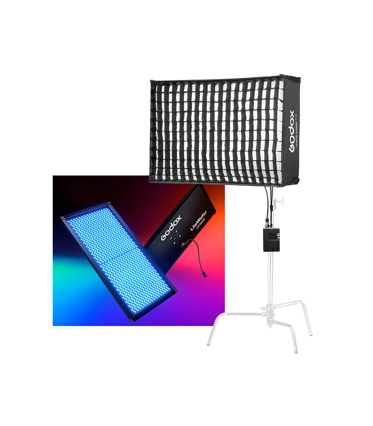 Godox Panneau LED LiteWafer UP150R Ultra-Slim - Godox - Prophot