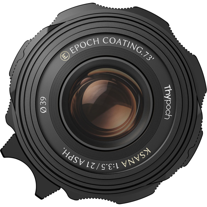 Thypoch Objectif Ksana 21mm ASPH f/3.5 - Noir, Monture M - Thypoch - Prophot