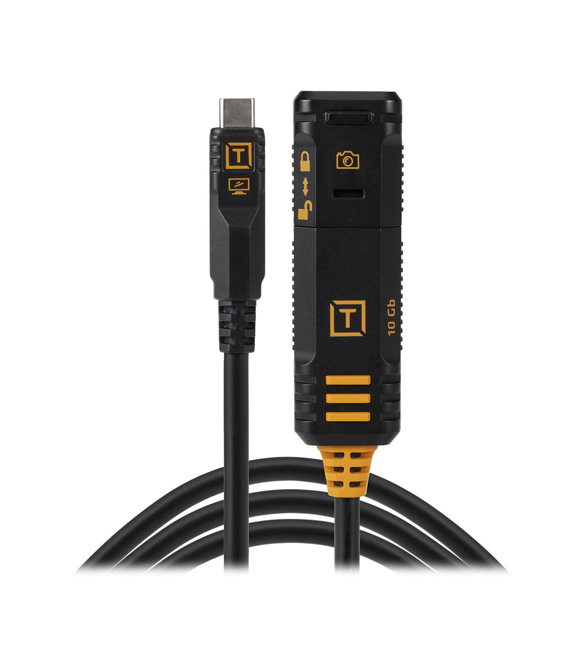 TetherTools Rallonge Tetherpro Optima 10G USB-C Locking System - Noir - Tethertools - Prophot
