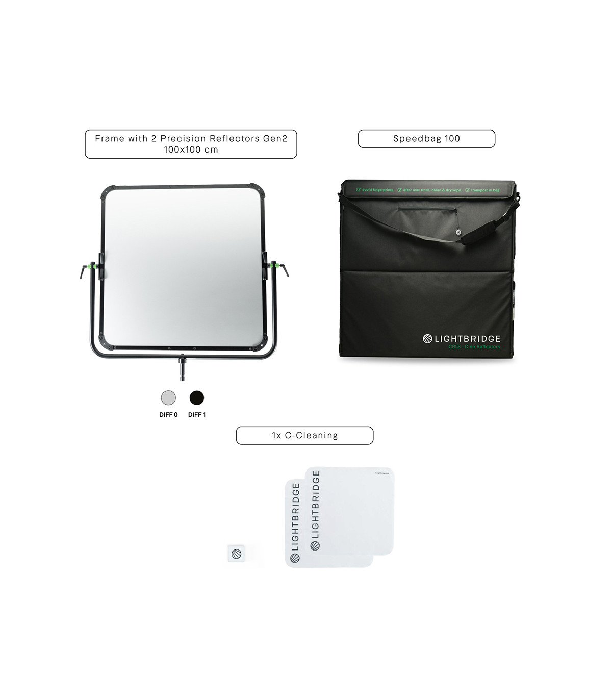 The LightBridge Kit C-100 Diff 1/2 (Gen 2) avec Speedbag - Light Bridge - Prophot