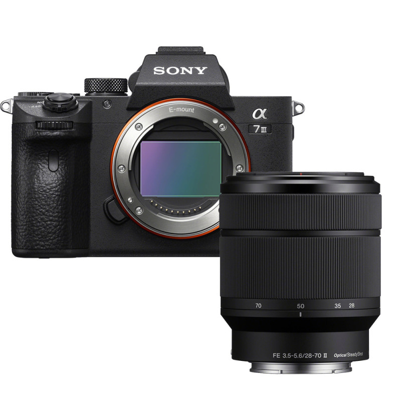 Sony Kit Alpha 7 III avec Objectif FE 28–70mm f3.5–5.6 OSS II - Sony - Prophot
