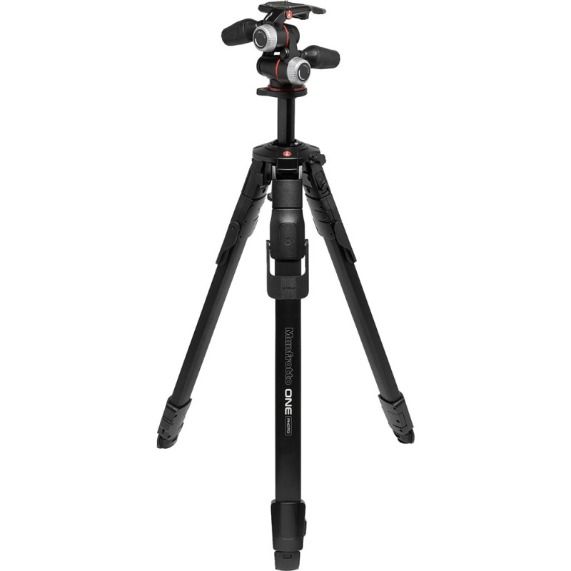 Manfrotto Trépied ONE Photo en Aluminium avec Rotule 3D Xpro - Manfrotto - Prophot