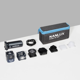 Nanlux Kit Torche LED Evoke 5C avec Accessoires