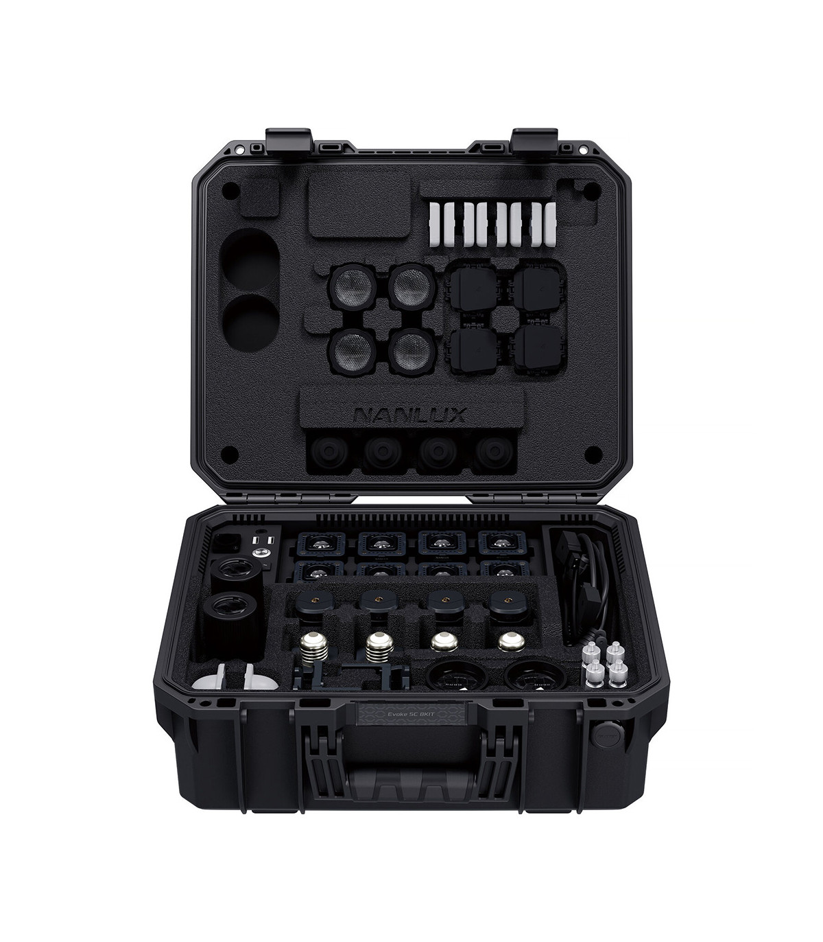 Nanlux Kit 8 torches LED Evoke 5C avec Accessoires - Nanlux - Prophot