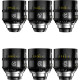 DZOFilm Kit Objectifs Vespid Prime II 18/24/35/50/85/105mm T1.9 PL Imperial - DZOFilm - Prophot
