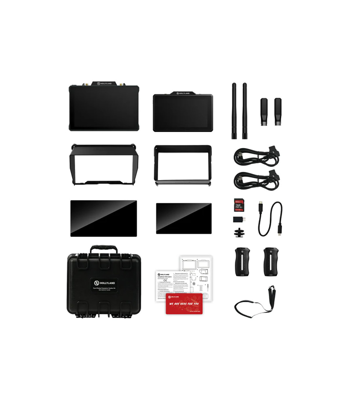 Hollyland Kit Moniteurs Pyro 5 et Pyro 7 Transmission HF - Hollyland - Prophot