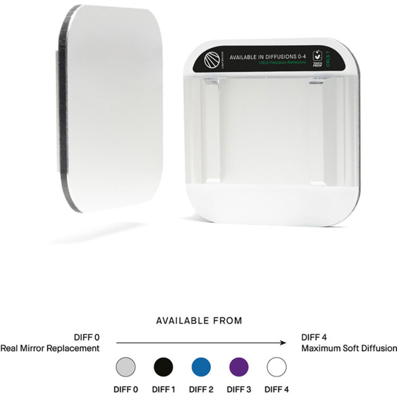 The LightBridge Réflecteur Précision (Gen 2) DIFF 0 7 x 7cm - sans sac - Light Bridge - Prophot