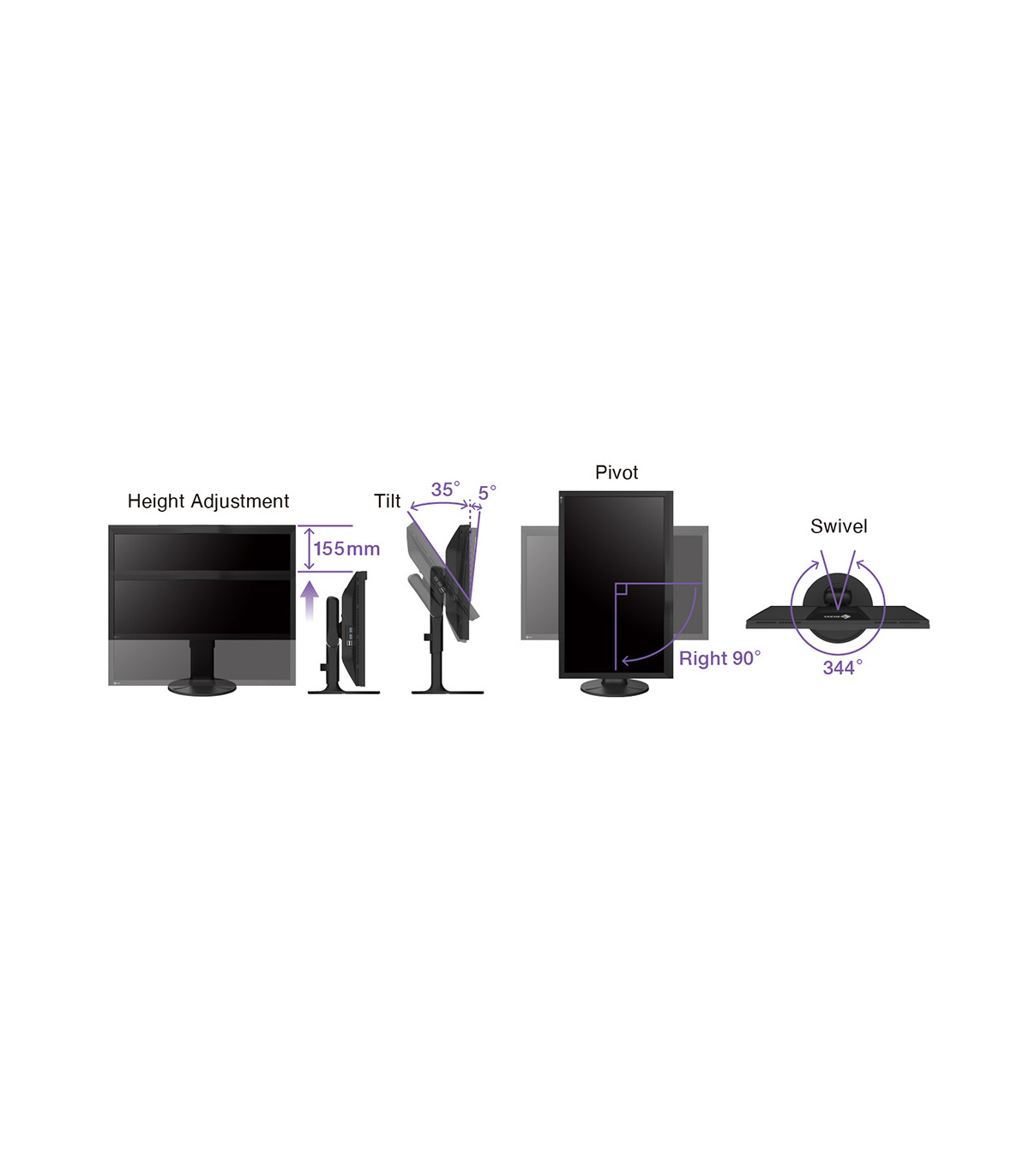 Eizo Ecran Coloredge CG2700X 4K avec Sonde intégrée - Eizo - Prophot