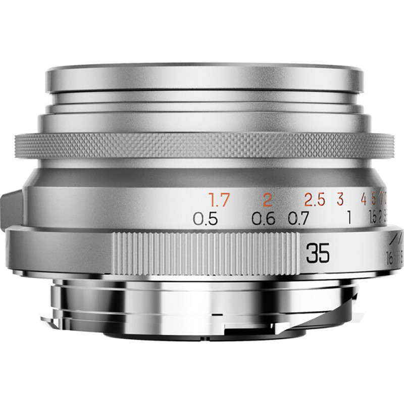 Thypoch Objectif Ksana 35mm ASPH f/2 avec Pare-soleil - Silver, Monture M - Thypoch - Prophot