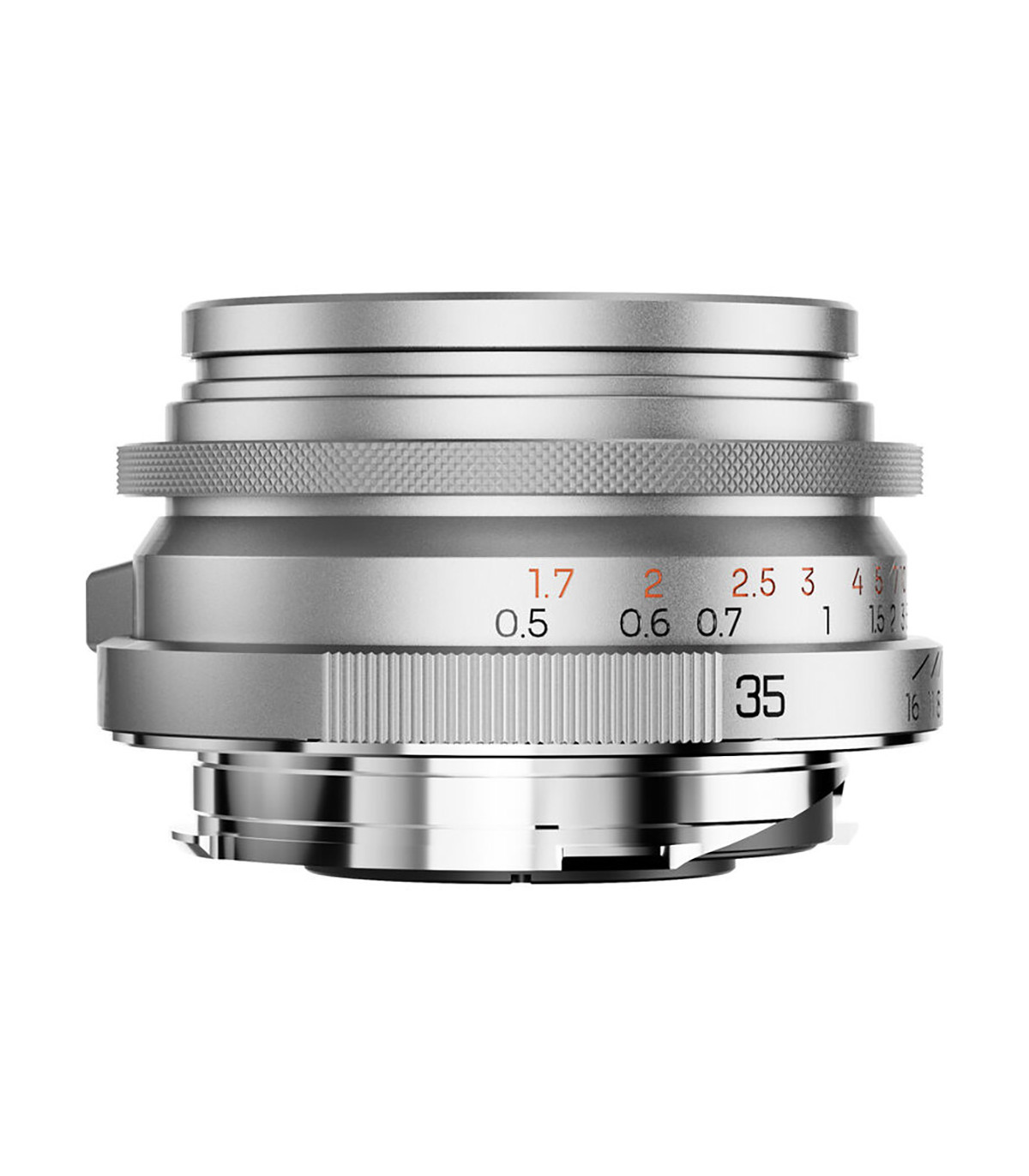 Thypoch Objectif Ksana 35mm ASPH f/2 avec Pare-soleil - Silver, Monture M - Thypoch - Prophot