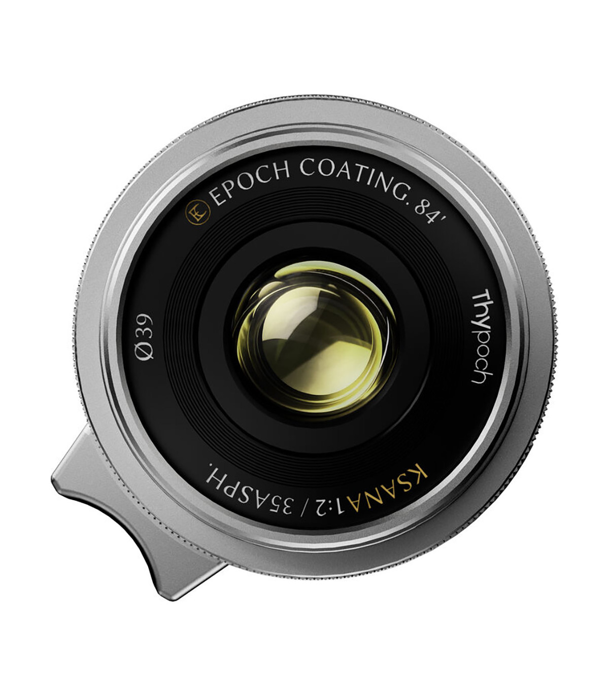 Thypoch Objectif Ksana 35mm ASPH f/2 avec Pare-soleil - Silver, Monture M - Thypoch - Prophot