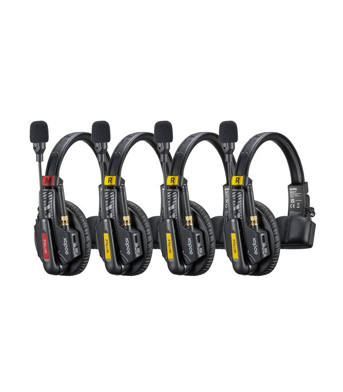 Godox Système Intercom Skytalk 1.9Ghz - 4 Utilisateurs - Godox - 