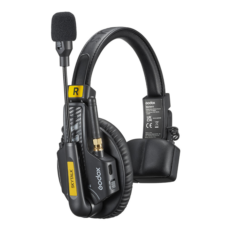 Godox Système Intercom Skytalk 1.9Ghz - 4 Utilisateurs - Godox - Prophot